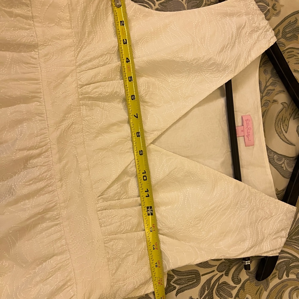 Lilly Pulitzer white dress 10 - Picture 7 of 8